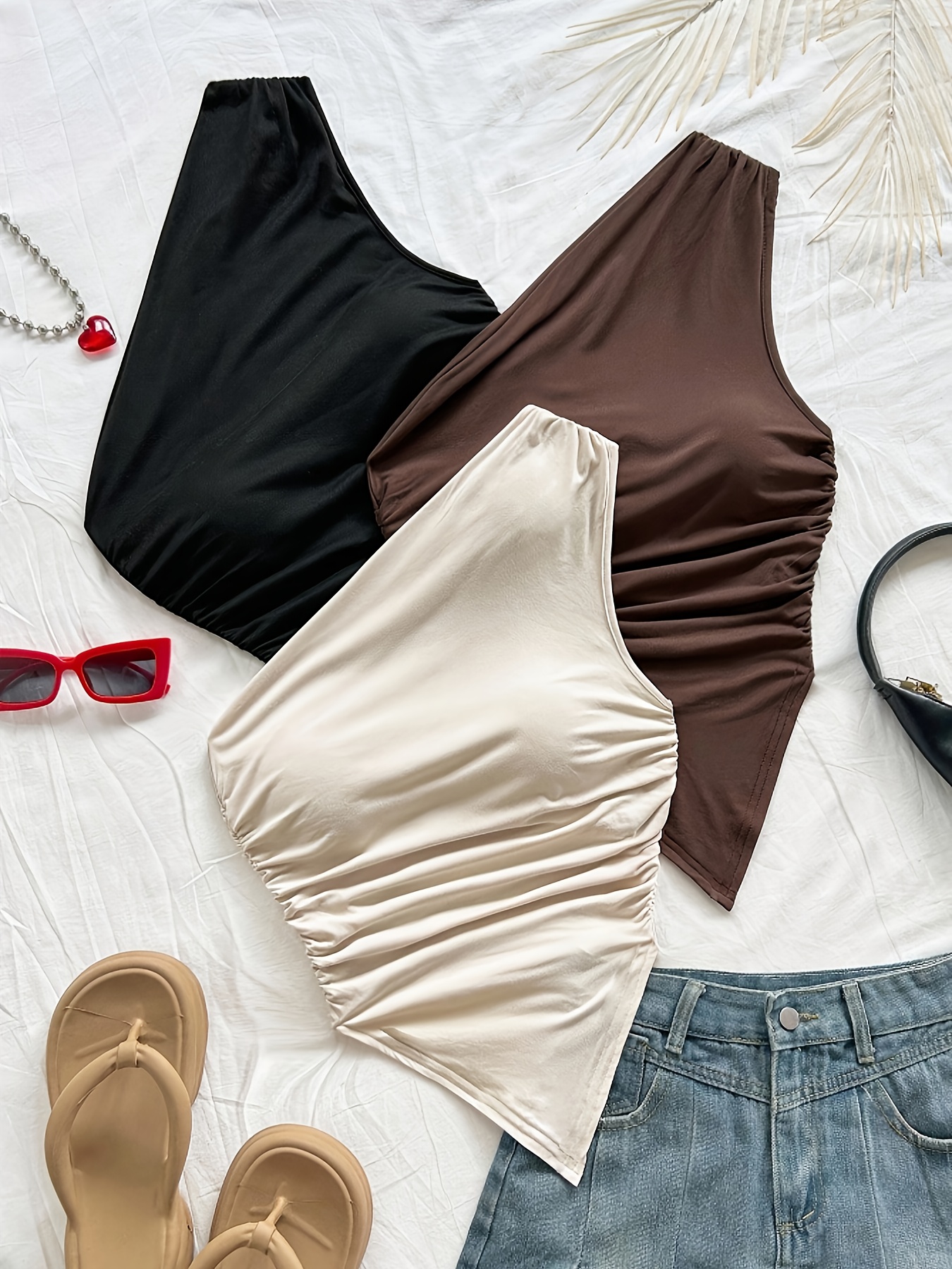 girls crop top sets sold on Temu United States