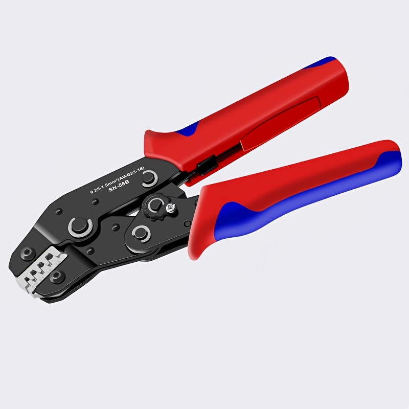 Image of Ratchet Crimping Pliers Crimping Tool, 0.25-1.5mm² Awg24-16 For , Te, Jst, Terminal Wire Electrician Pliers Crimper Terminal Crimper Wire Manual Tool