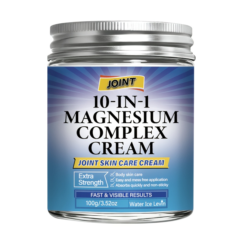 Image of 10-in-1 Compound Magnesium Cream, , Suitable For Knees, , Lumbar Spine, Neck, And All Body Areas. Easy To Apply, Quickly Absorbed, And Non-greasy