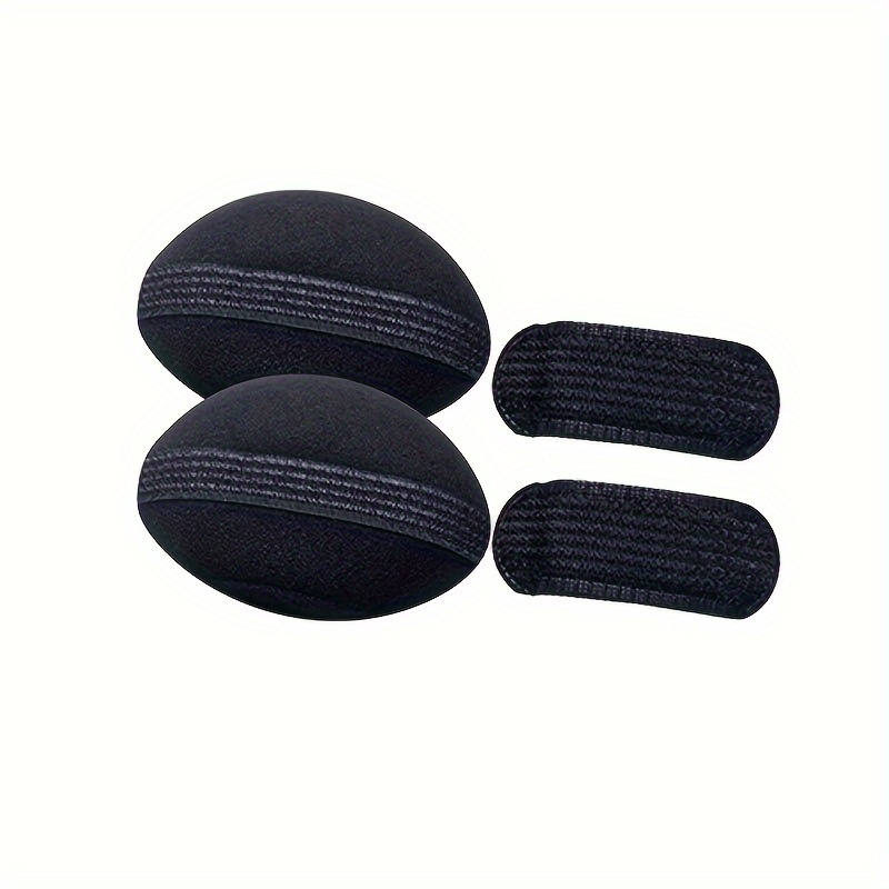 

4pcs Hair Root Shampooing Pad Natural Shampooing A High Top Back Invisible Booster Hair Pad Piece Hair Clip