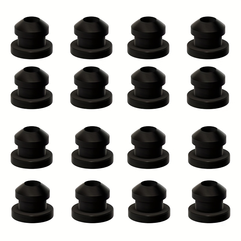 Image of 16pcs Rubber Plugs Protective Rubber Plugs Set Rv Kitchenware Gas Stoves Holder Rubber Cover Caps For Rv Furniture Parts