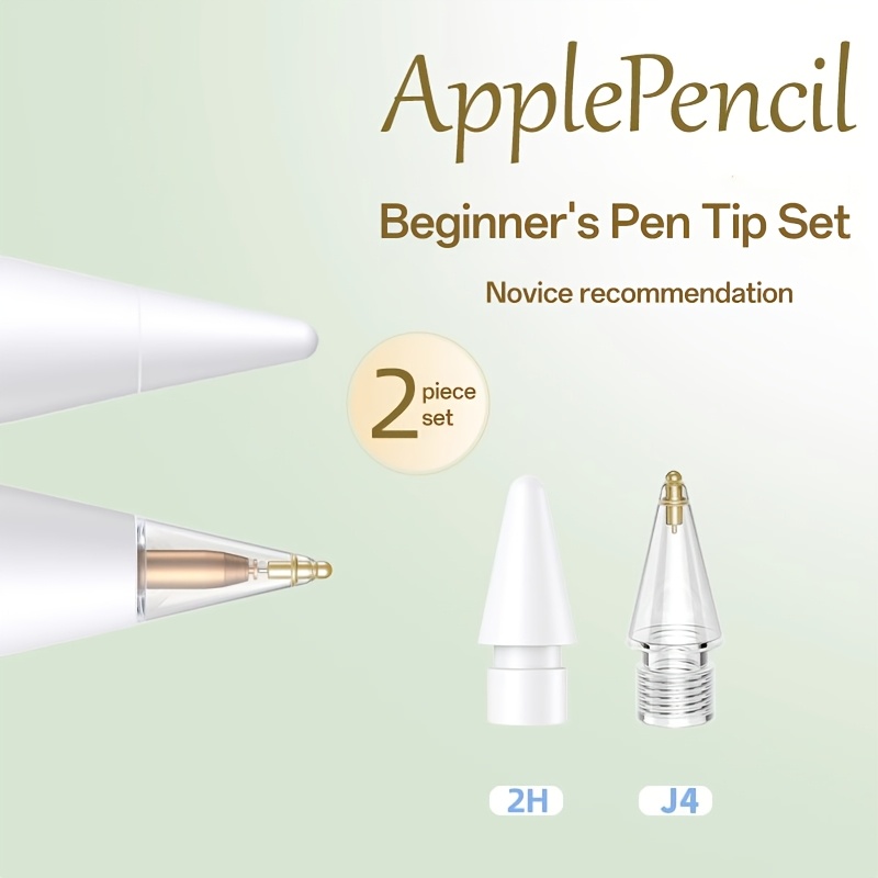 Apple Pencil & Apple Pencil Tips セット Upgraded Replacement Tips for Apple Pencil, Metal Tips Set Precise
