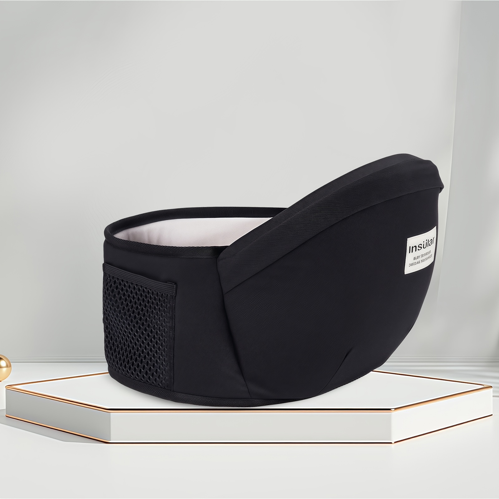 1 Ergonomic Baby Front-carrying Waist Seat, 30° Angled Seat Surface For , Adjustable Strap With Design, Ideal For Home Use And Travel With Babies 0-3 Years Old, Effortless Baby Carrier For