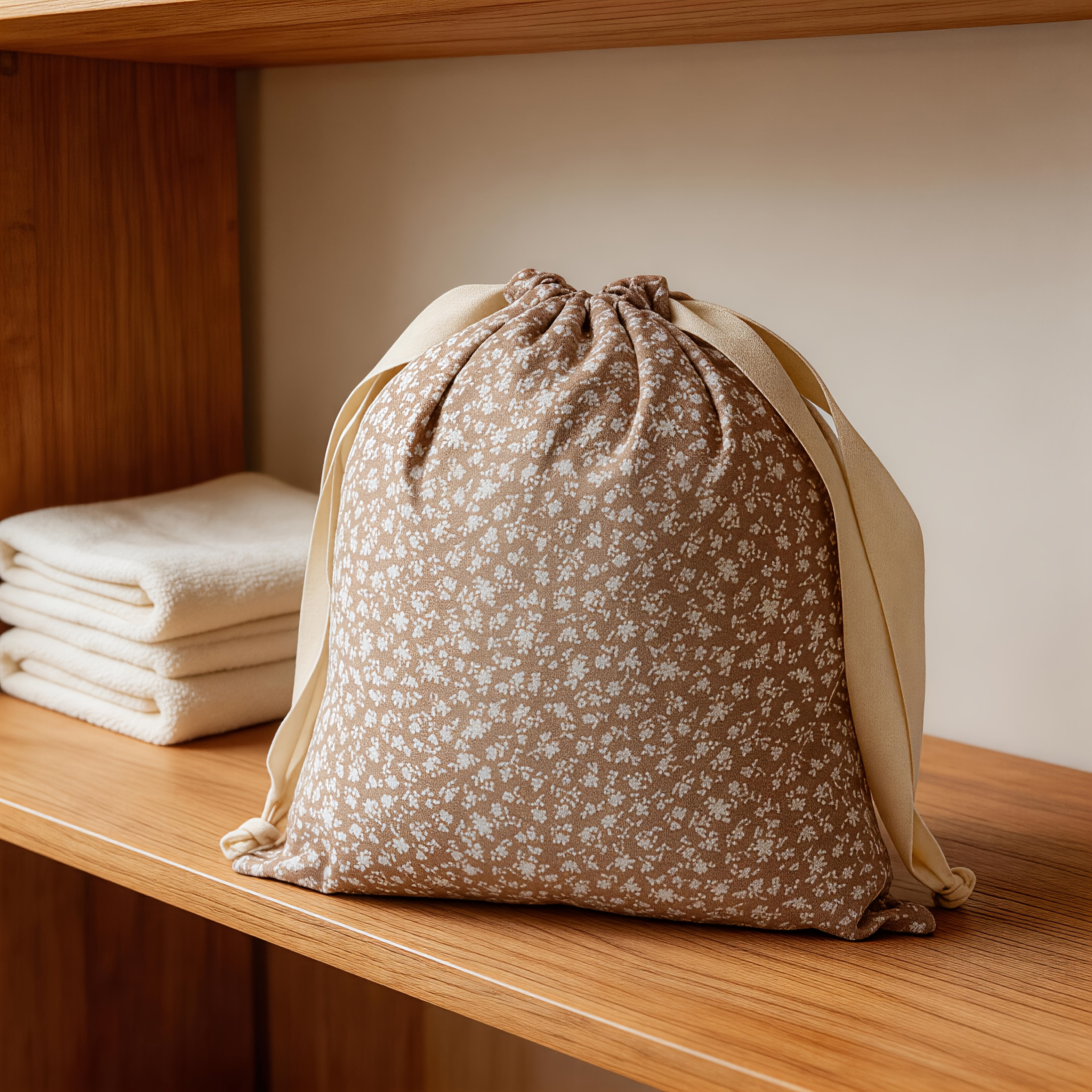 TEMU Cadeau pour Elle/Lui Nouveaux Sacs à Cordon Mignons Série Florale sur le Thème de , Sacs Cadeaux, Sacs de Rangement de Tri, Sacs -poussière ,