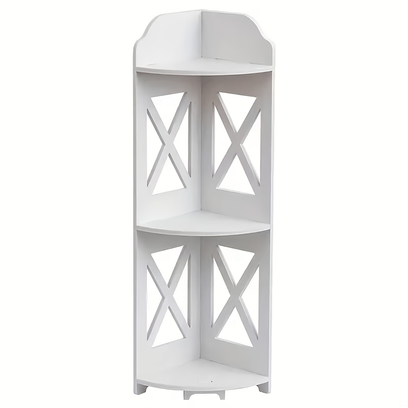 TEMU Étagère de bureau moderne de L avec tiroirs coulissants lisses - Étagère compacte encombrante pour bureau, bureau d'étude, chambre | Plateau de