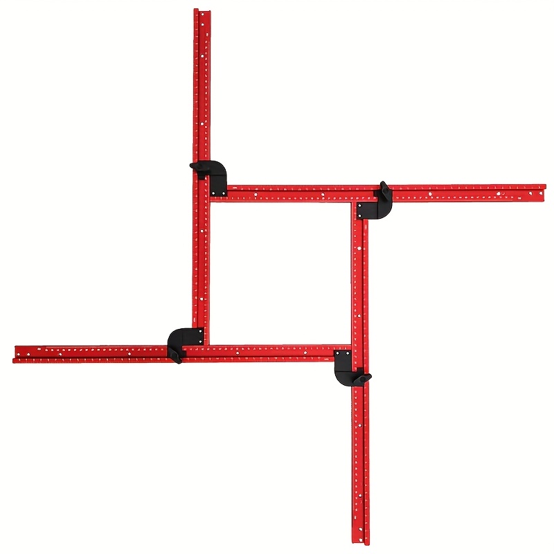 1set 59cm adjustable square router template guide variable router jig trimming machine milling   engraving guide rail tools