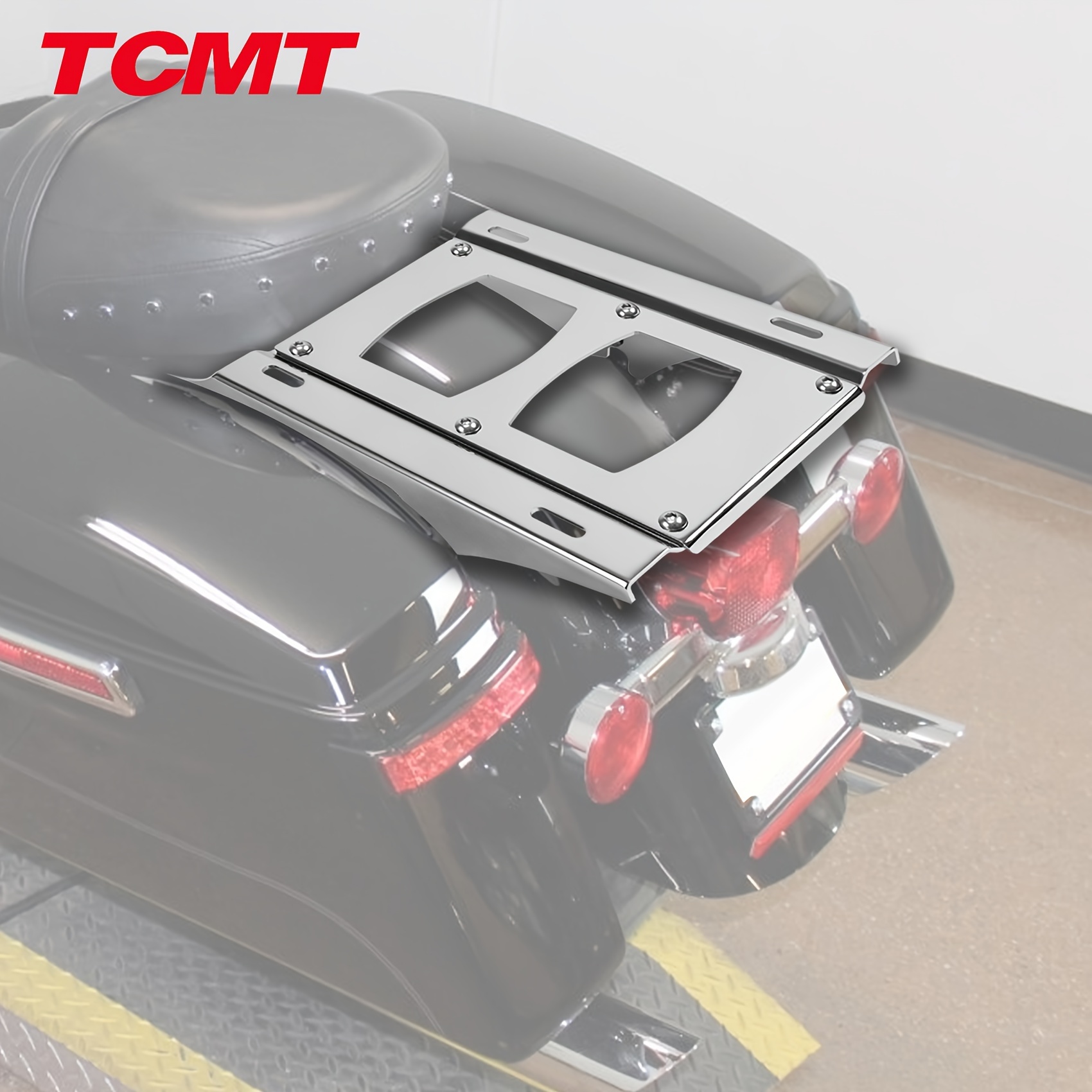 

Tcmt Detachable Mounting Luggage Rack Fit For Harley Tour Pak Touring Road Electra Glide 2014-2024