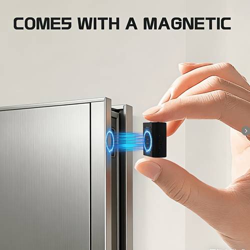 2026 portable hd security camera with motion detection magnetic stick suitable for indoor outdoor monitoring for office business recording operation