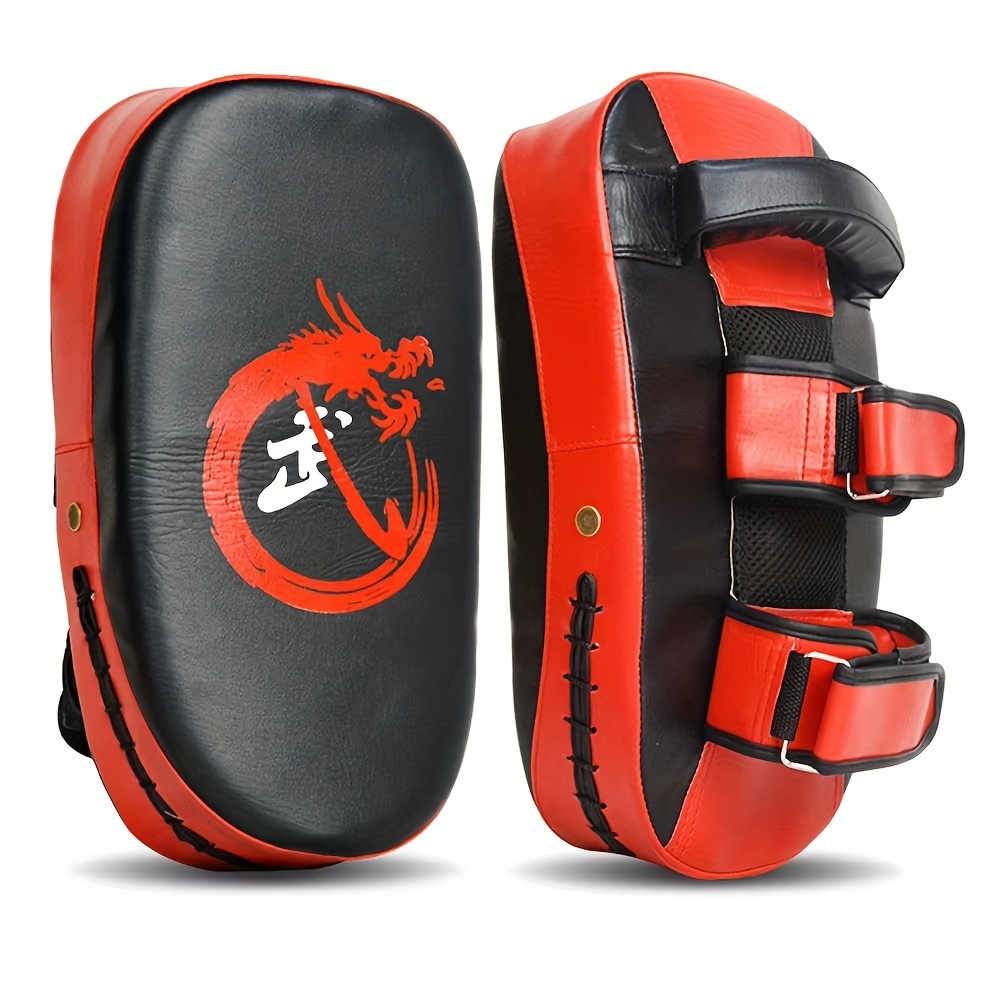 

Heavy-duty Curved Boxing - Pu Material, Fit For Kickboxing & Muay Thai Training