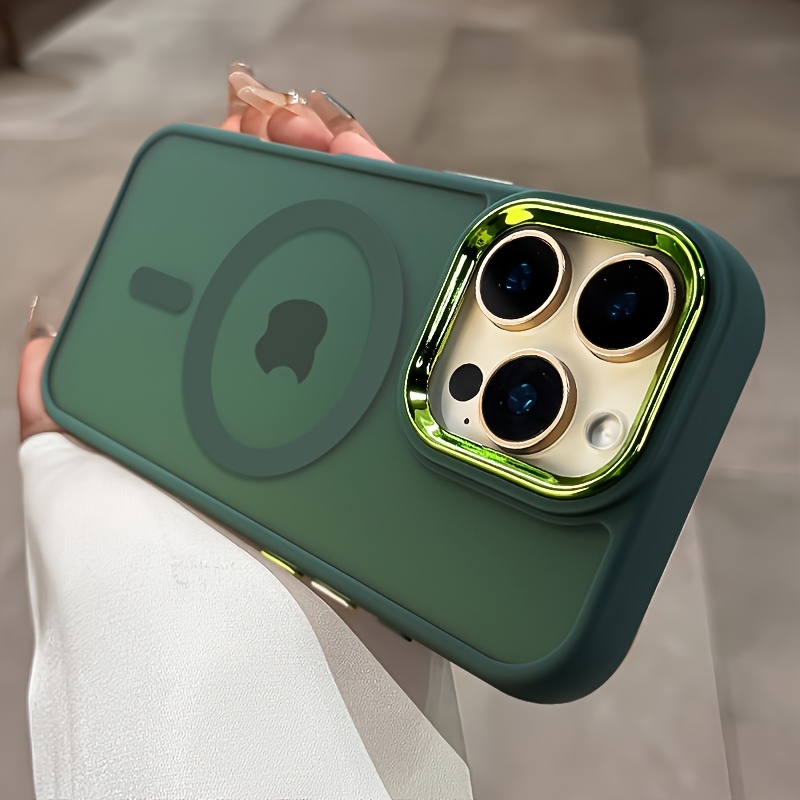 Luxury phone case suitable for iPhone 11, 12, 13, 14, 15, 16 Plus Pro Promax X XSMAX, featuring TPU design and magnetic wireless charging functionality/ MKLCXK, Daily Use Cover, Smartphone Case, Premium Look, Sleek Design, Flexible Material, Durable Cover, Protective Cover, Slim Phone Protector, Mobile Shoppers, iPhone Users