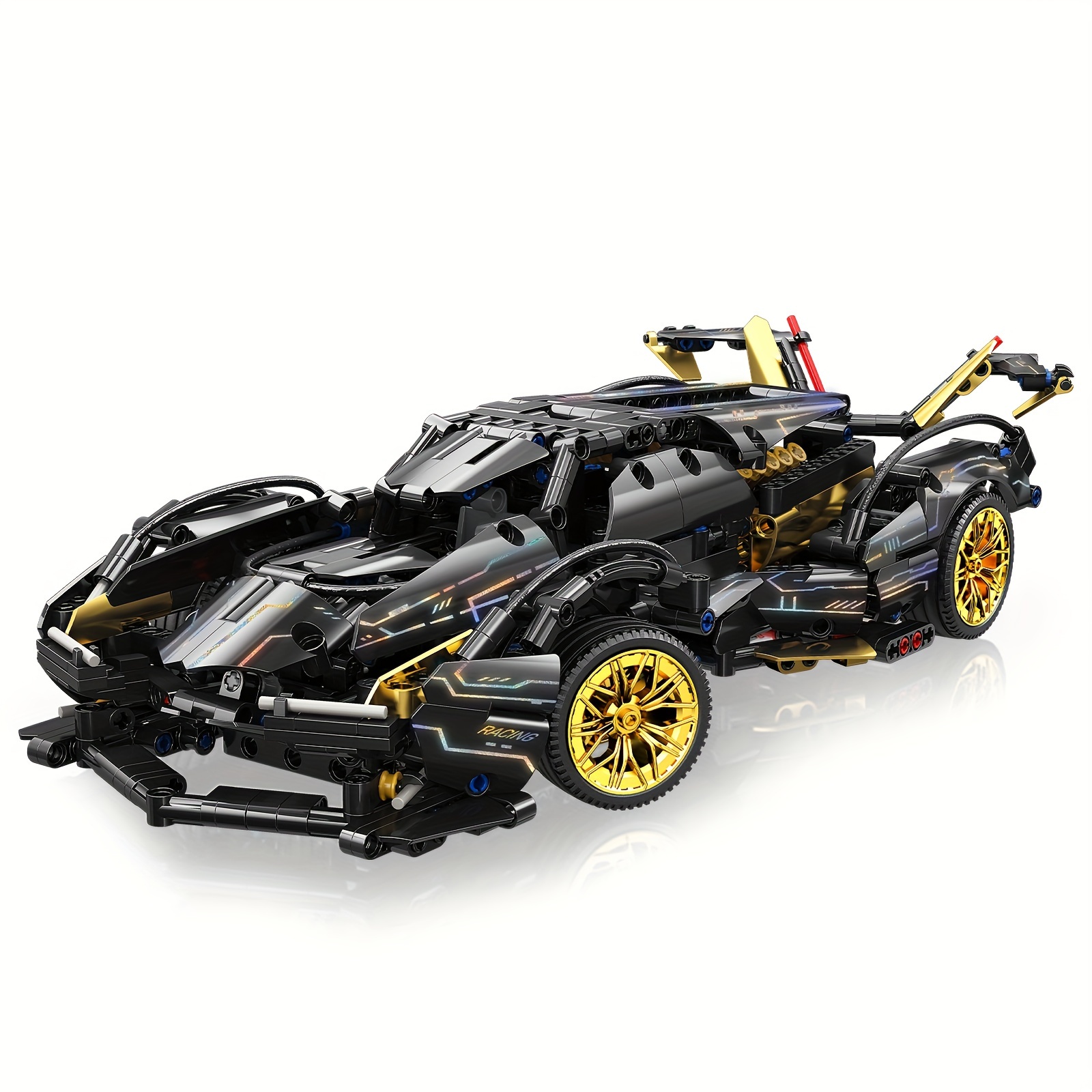 

1:14 Race Car Building Set Youth And Adult Collectible Car Models 1148 Pieces Building Blocks Puzzle Sports Car Toys Birthday Gift For Boys And Girls Enthusiasts 6+ Years Old