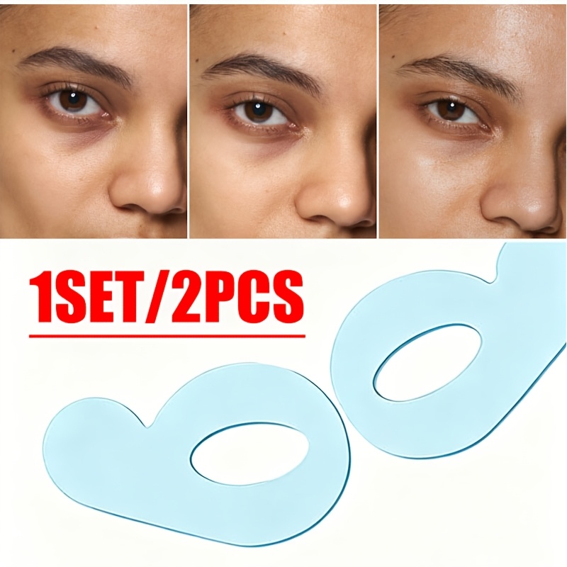 TEMU Lot de 1/2 pièces de patchs masque pour rafraîchissants de D creux pour le sommeil - Patchs masque pour compresses froides de D non couvrants -