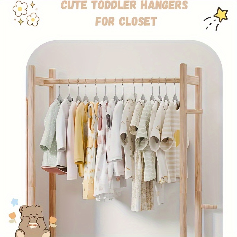   20pcs     velvet hangers non slip space saving closet organizers for   clothes pants shirts dresses   details 0