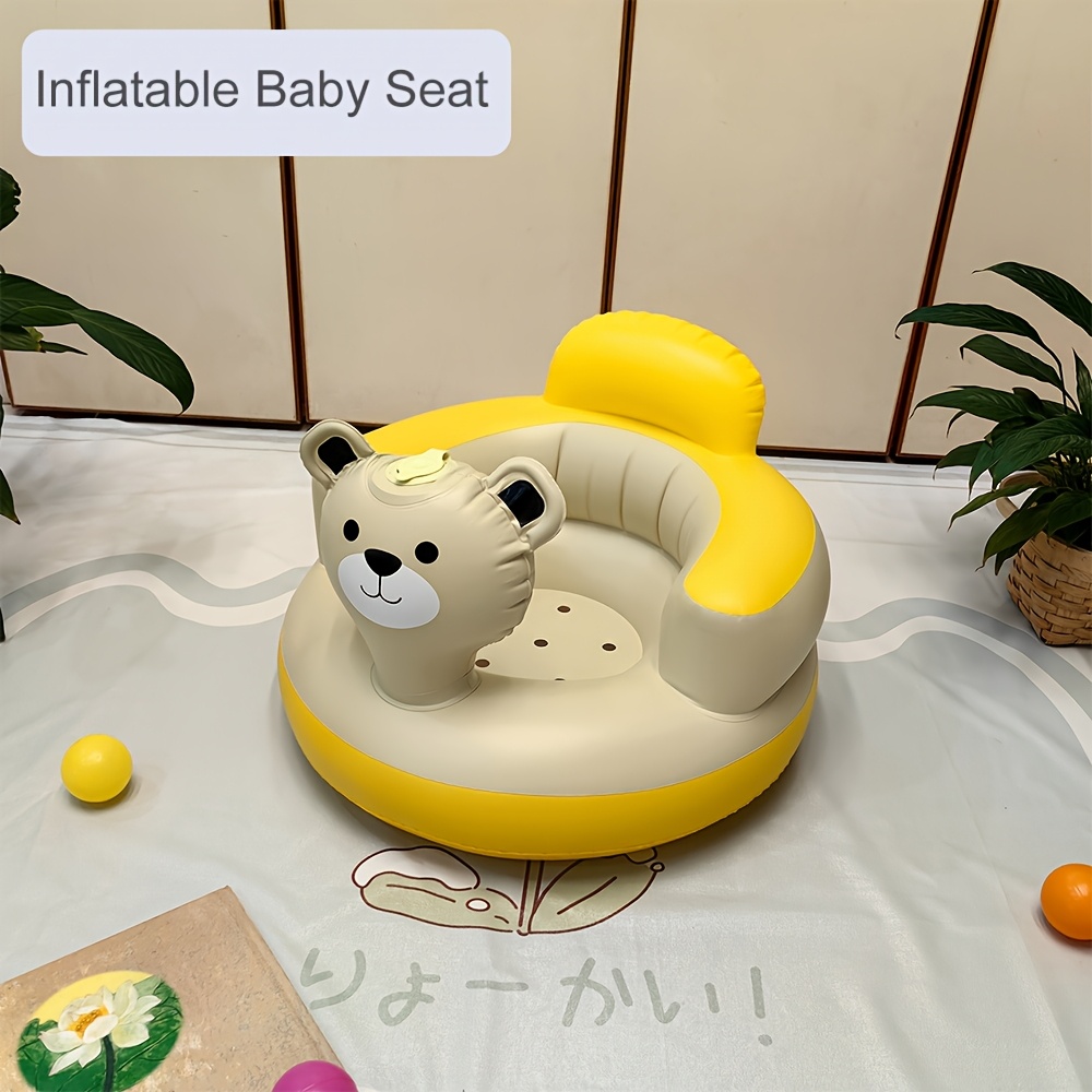 Inflatable ' With Built-in Air Pump, Portable Inflatable 's Chair Floor-standing 's Support Seat Inflatable Sofa Suitable For Learning To Sit And Feed