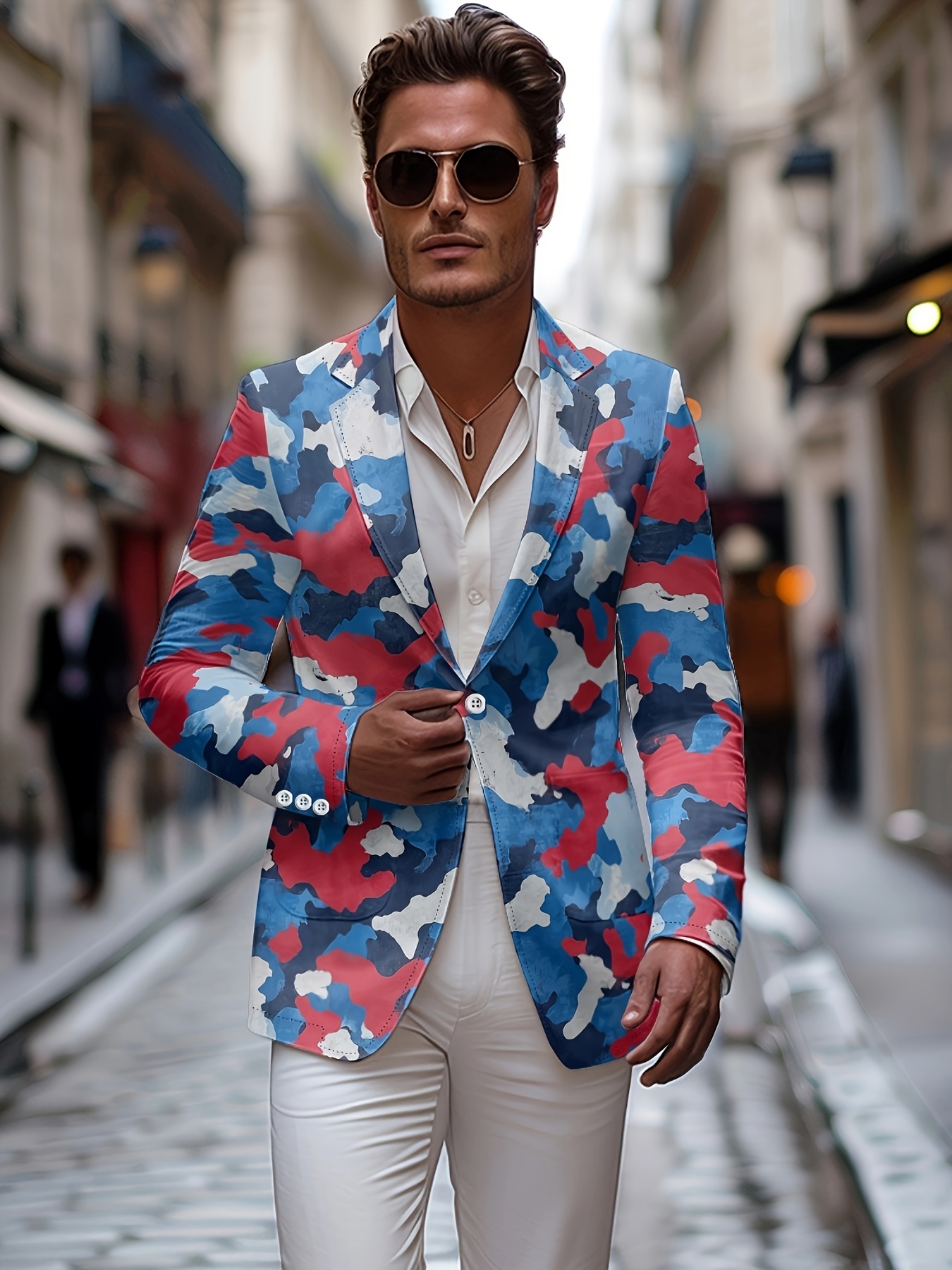 trendy graffiti printed polyester men geometric Temu