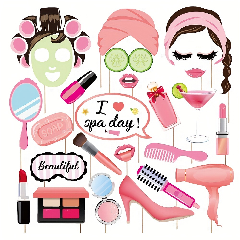 

25pcs Set - , For First Parties, Makeup , And Fun-filled