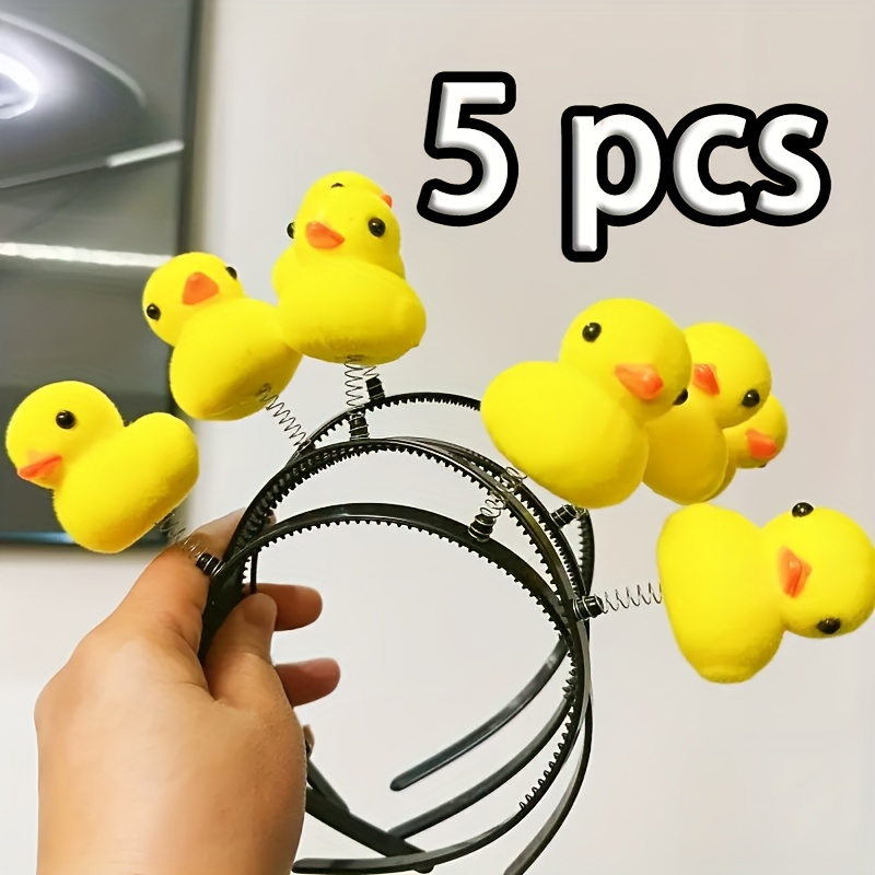 5 8pcs set of   cute   headbands made of plastic and not feathers suitable for   for parties and everyday wear