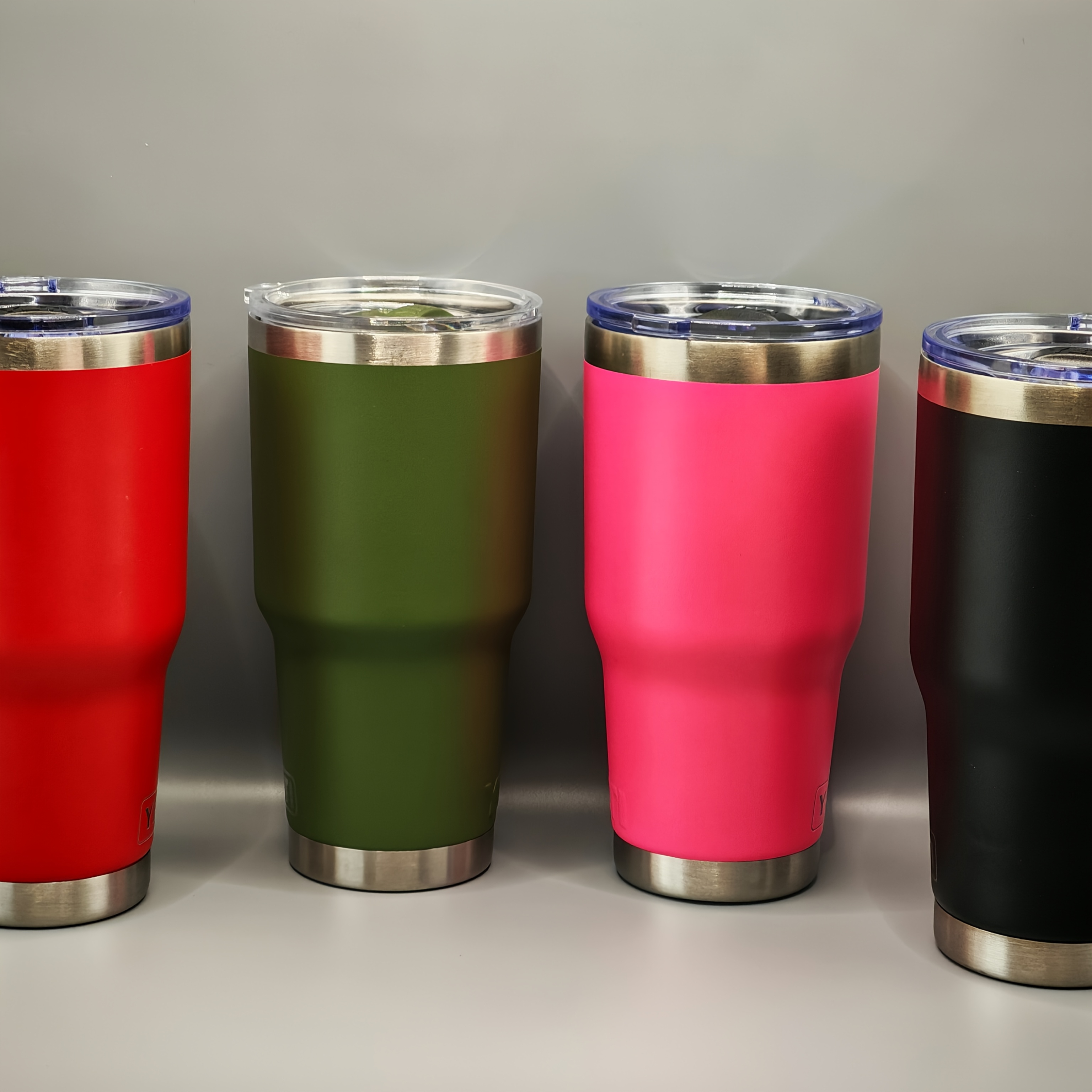 Coffee Cup 30 Oz Tumbler Cups 1pc 30Oz Plastic Lid Stainless Steel Coffee  Mug, Insulated Travel