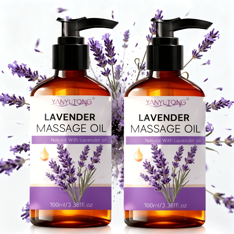 TEMU 2 Bottles Of 100ml , Suitable For Massage, Skin Care, Showering, Etc