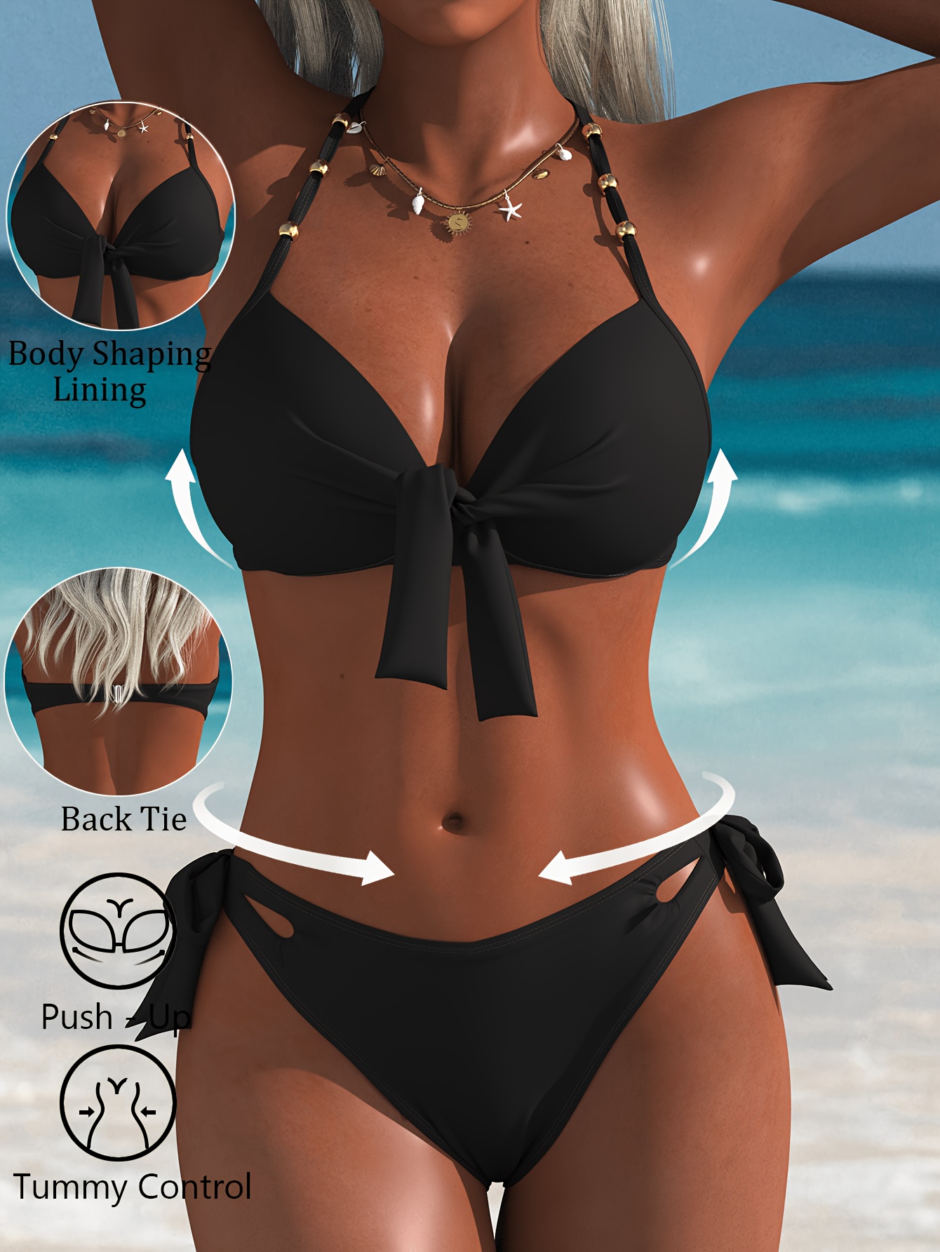 set costume da bagno bikini da donna    
