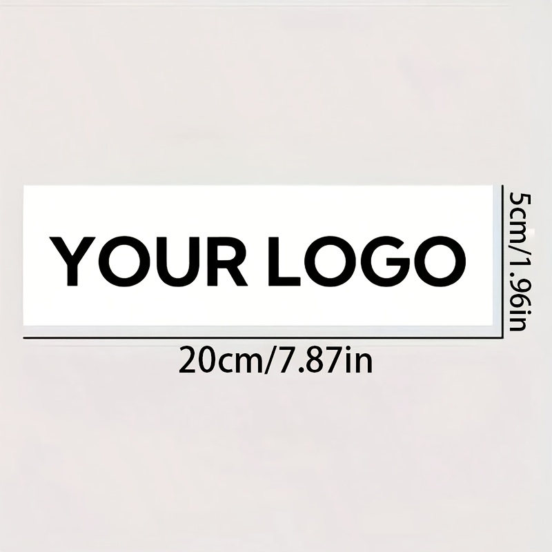 TEMU Personalized Custom Water Bottle Label Stickers, /100 Sheets, Printable With Logo Or Text, Smooth Self-adhesive Stickers, Suitable For Weddings,