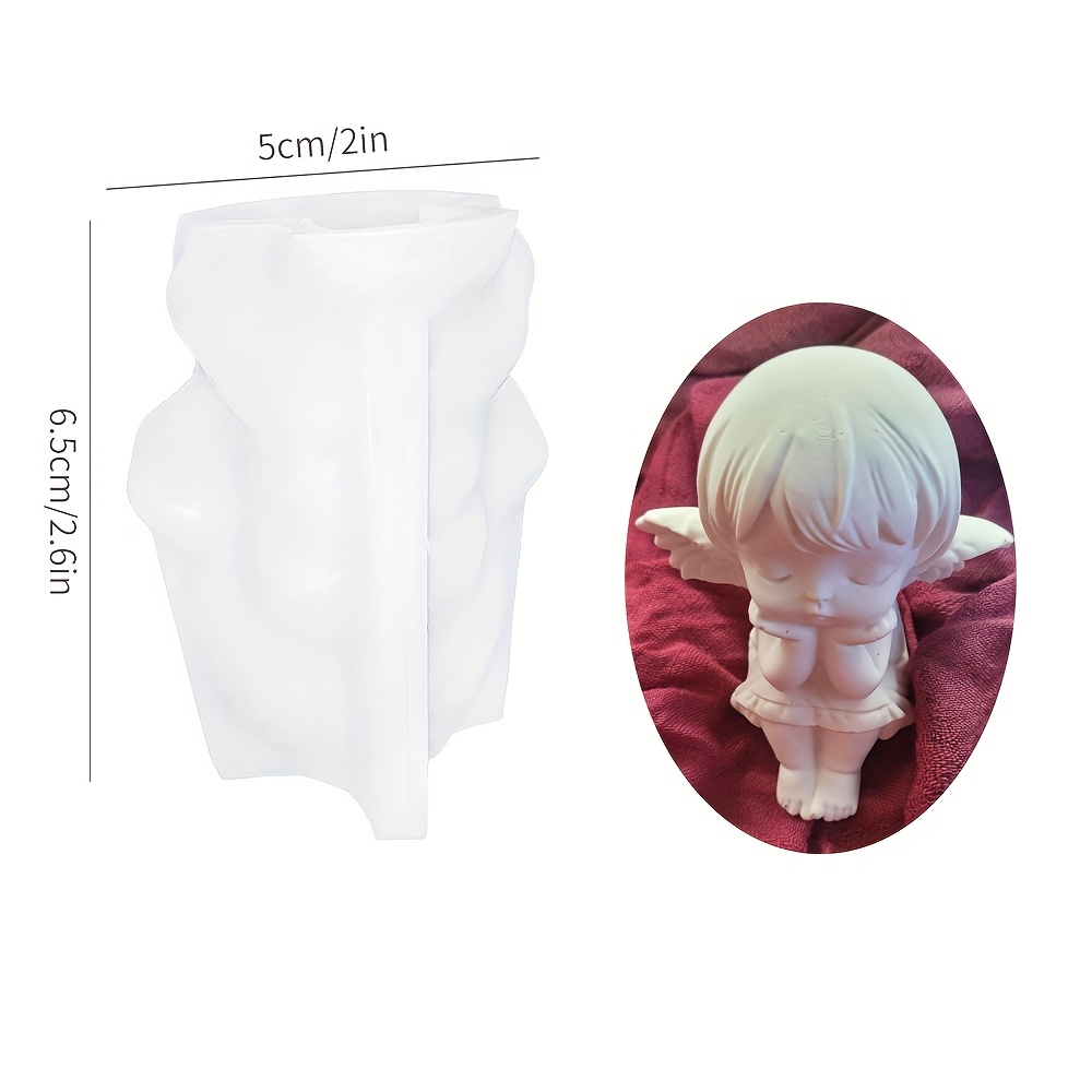 3d Face Silicone Mold, Handmade Candle Making Silicone Mold, Candle Plaster Resin Mold, Diy Decoration Tool, Gift Diy Tool, Wax Product Mold