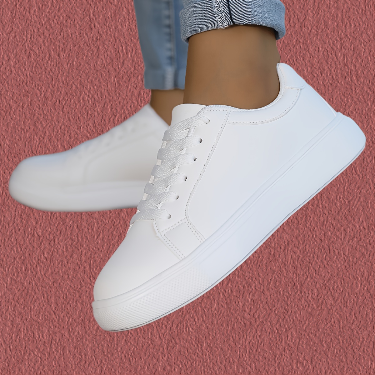 TEMU Women's Skate Shoes, Suitable For Women And Men, For Campus Activities, Parties, Gatherings, , Streetwear, Daily Casual Wear, And Skateboarding.