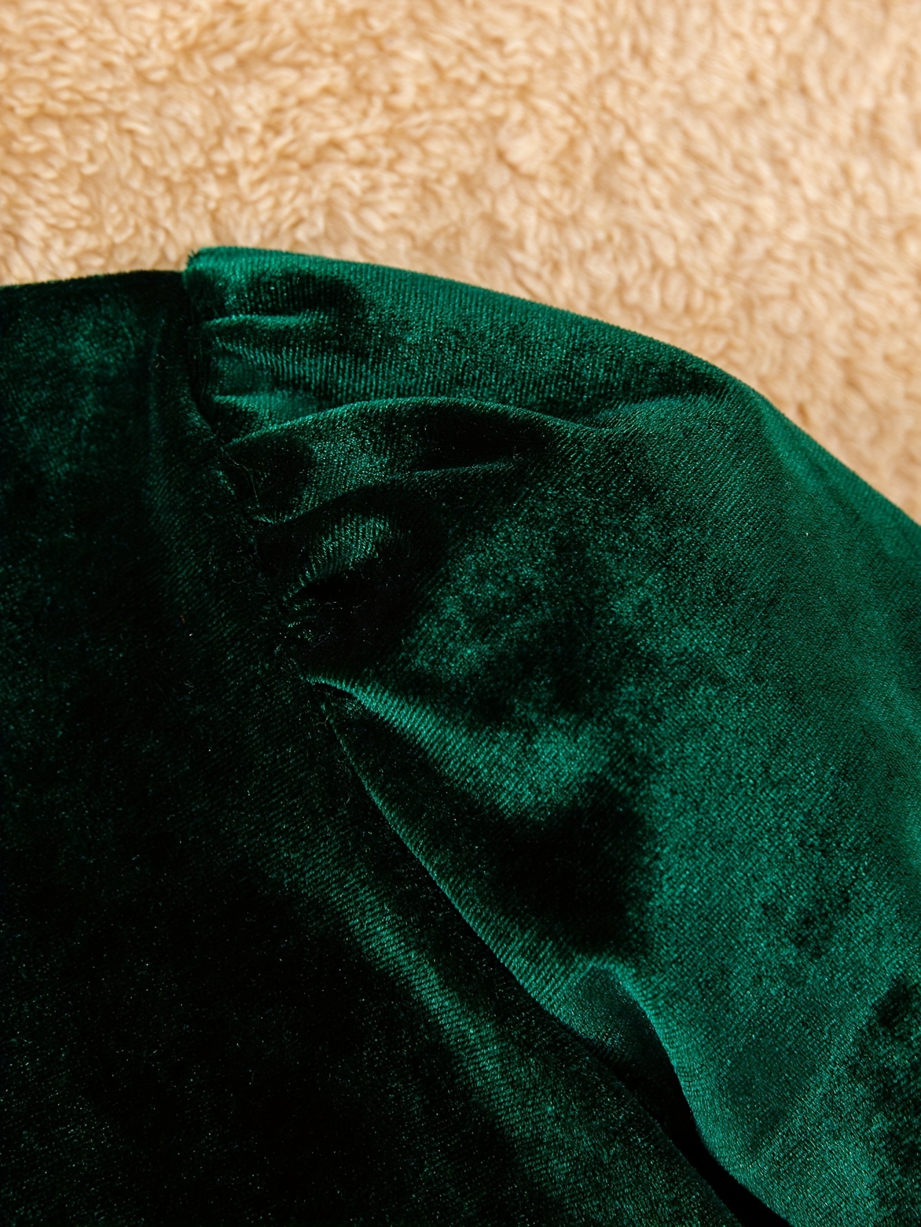 slim fit dress slacks KIDS - Green Velvet Dress - Baby/Toddler/Kids – Urban Chic Boutique main image 0