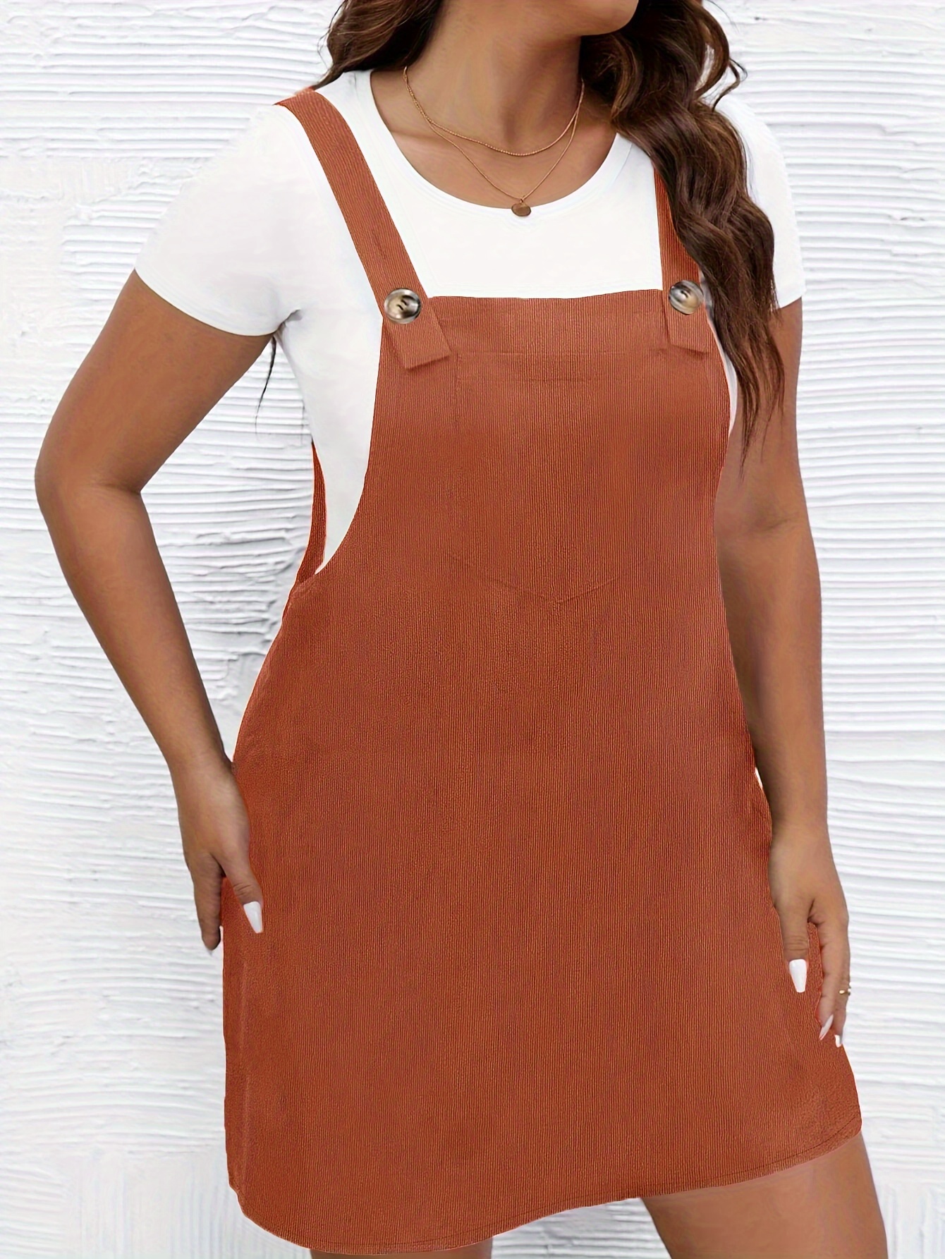 Women'S Short One-Shoulder Dress with Pockets