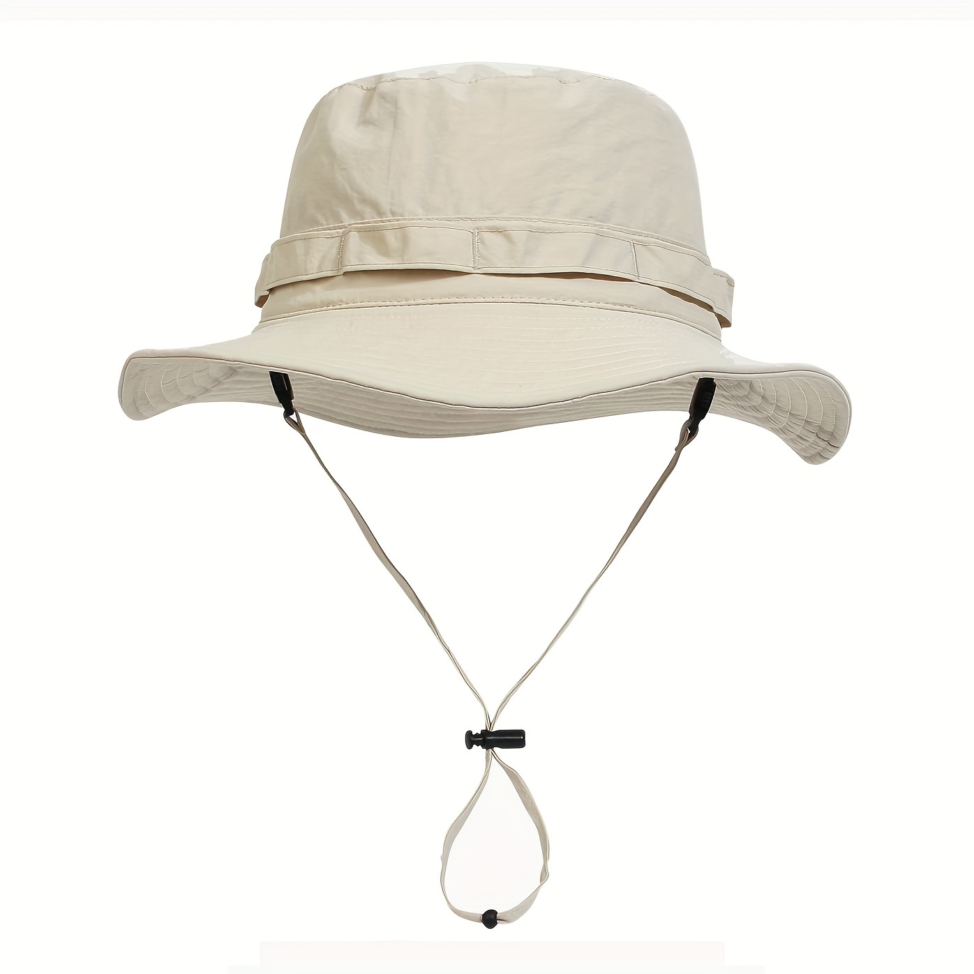 Men's Sun Hat Outdoor Upf50+ Mesh Wide Brim Bucket Safari Foldable  Waterproof Boonie Fishing Hats - Temu Germany