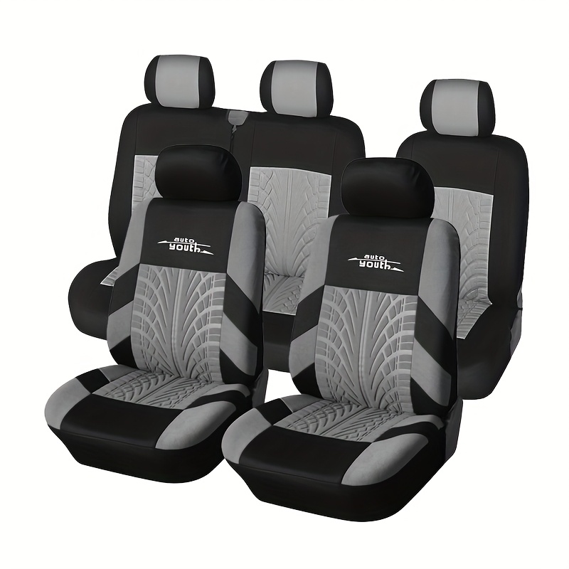 TEMU Universal Car Seats Covers High Quality Covers Car Interior Suitable For 2 Of Seats (double Front Seats And 2+1 Seats)