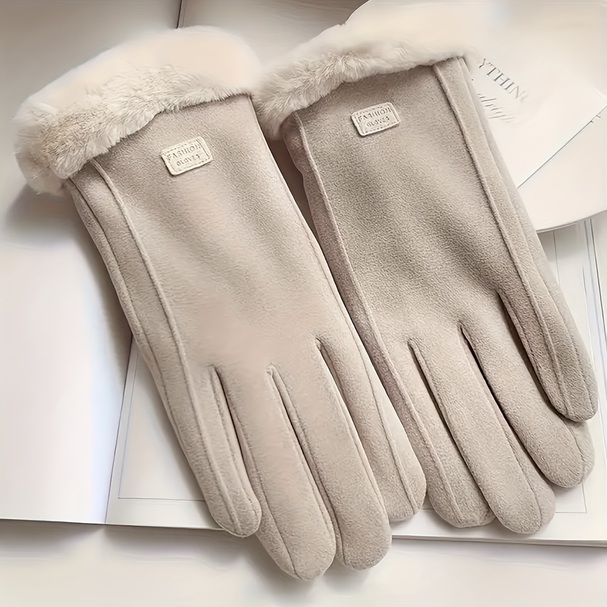 

Winterease, Cozy Touchscreen Gloves With Plush Lining - , Protection For Outdoor