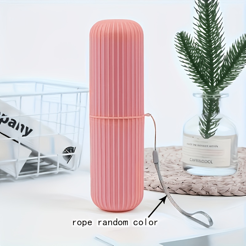 Travel Toothbrush Cup and Holder, Portable Toiletry Caddy
