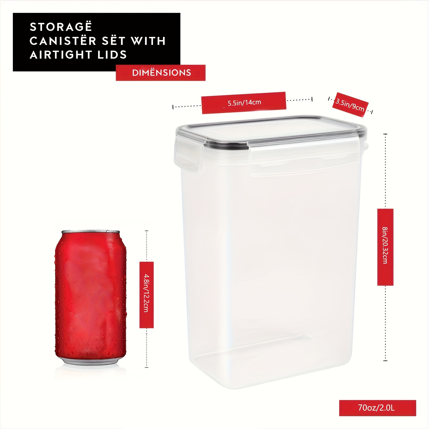 Storage Container Multifunctional Leak Proof Stackable Food - Temu