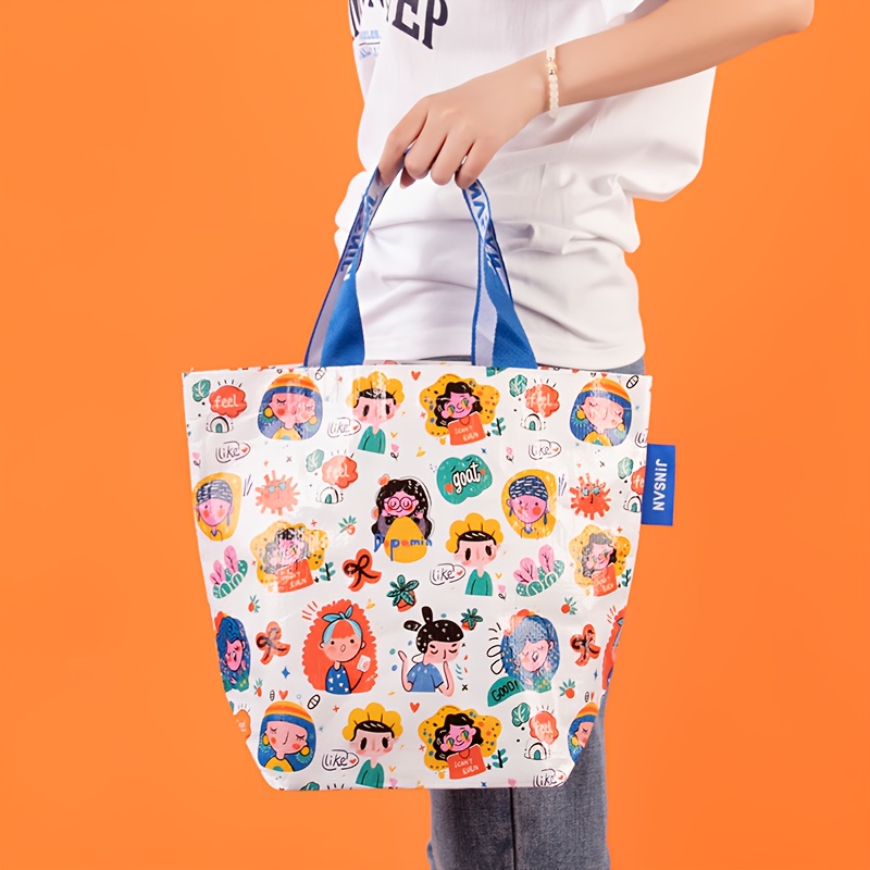 1/2 piezas bolsa compras fantasía diseño Temu Uruguay