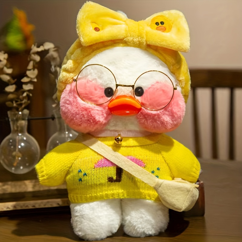 TIOZONEY Juguete De Peluche De Pato Lalafanfan De 30 Cm Para Niños Ka -  Caqui.