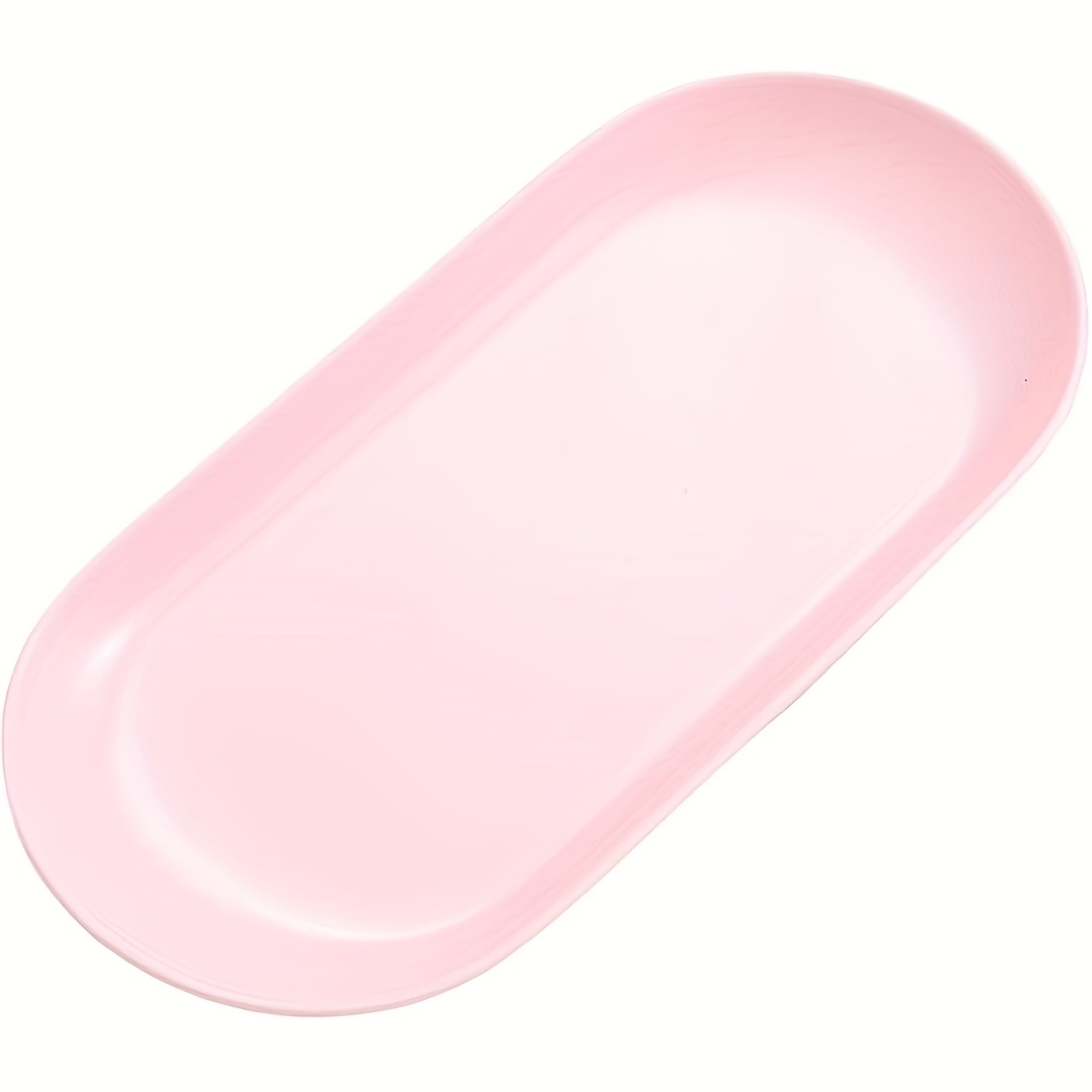 High-value Nail Tool Disinfection Box, Multi-functional Oval Tray For Jewelry Display, Nail Tools, Home Decor, Storage And Organization