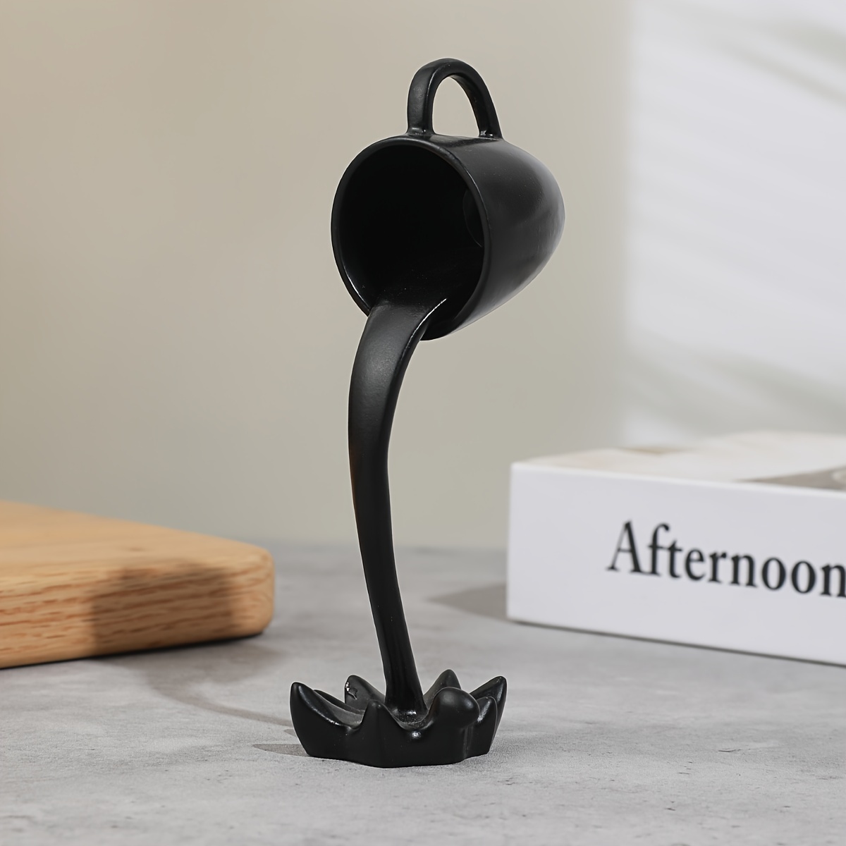 Image of A Monochrome Coffee Cup Decorative Ornament