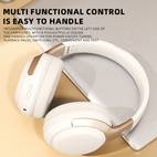 wireless wireless headphones active noise cancelling hifi foldable lightweight design fit with over ear mic for home office long lasting playtime usb c fast charge closed back styl