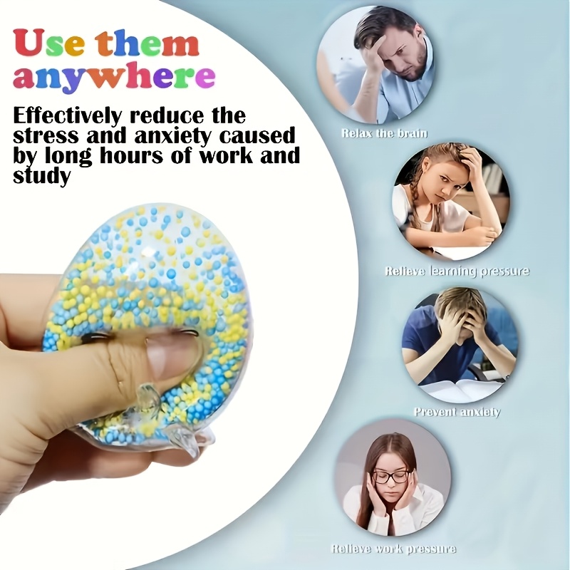 5pcs Cute Octopus-Shaped Squishy Relax Balls