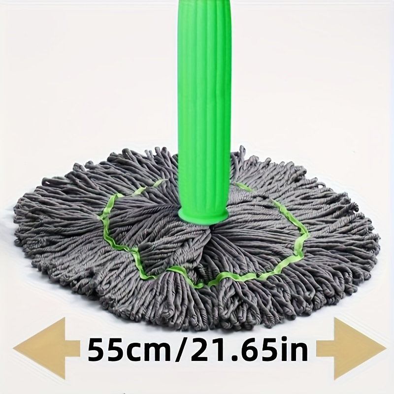 rotating mop for home and dorm use - multifunctional 360° rotating floor cleaner with durable plastic/metal handle, washable reusable mop head - no electricity needed, perfect gift for holidays like weddings, back-to- , christmas,  ., stylish design, best for christmas details 7