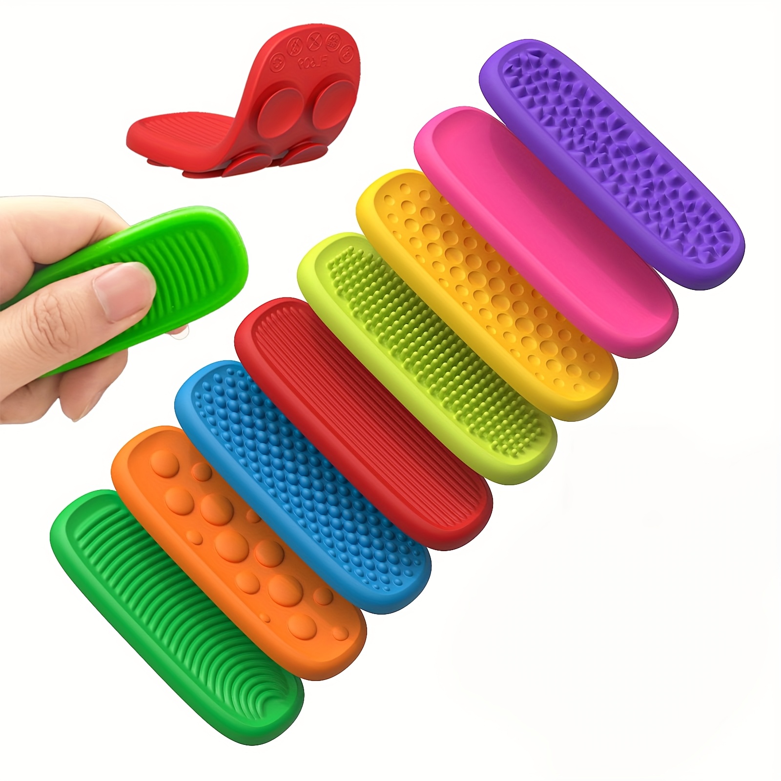 Juguete Anti-Estrés De Goma - Pequeño, Elástico Y Lavable, Para Adultos Y Niños (+3 Años)