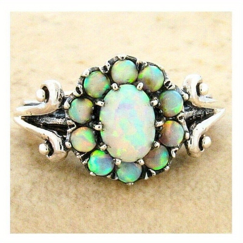 Women's Retro Commemorative Everyday Ring, Fashionable Accessory