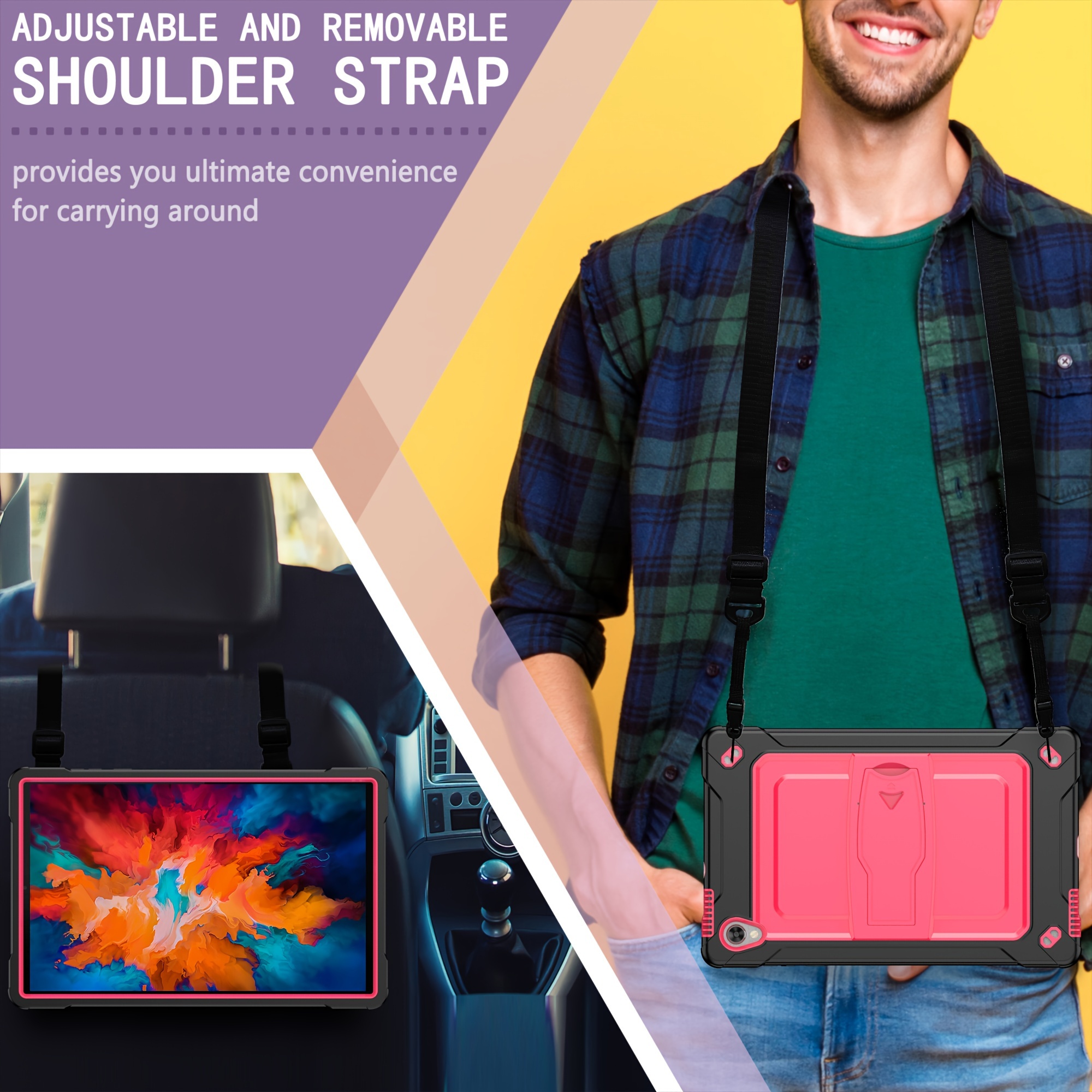 Per Lenovo Tab M10 HD 2 Gen TB-X306F 360 gradi Motif 10 Tablet Custodia Art