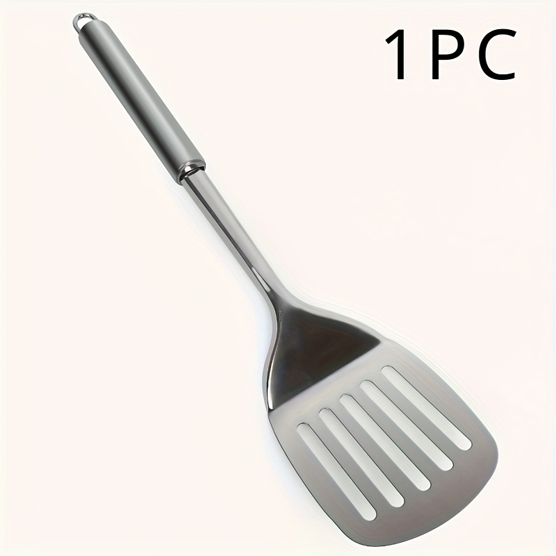 E-shop 1 Stück Edelstahl Schlitzwender Spatel - - & Servierutensil für die Küche zum , Wenden von Burger und Steaks