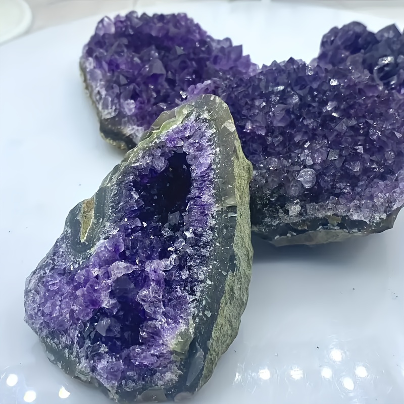 Natural Brazilian Crystal Cave Hexagonal Rough Stone