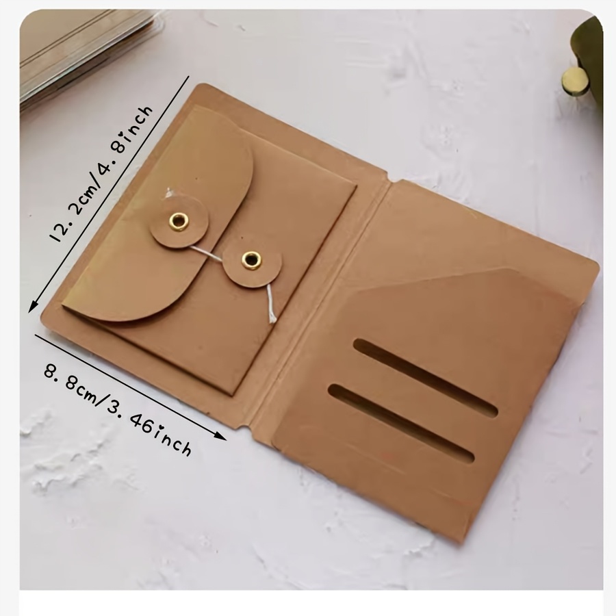 Traveler Tn/passport Envelope Storage Bags, Small Cards Organizer, Notebook Index Supplies
