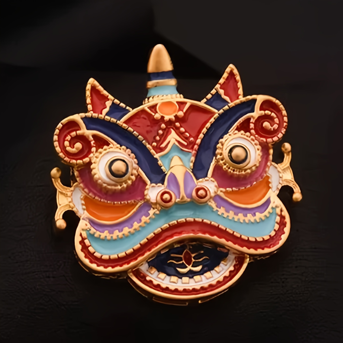 TEMU Broche chino MERRYSMILE - Chapado, para abrigos, ramillete para , accesorio de chino tradicional para uso diario, fiestas, , elegante pin para