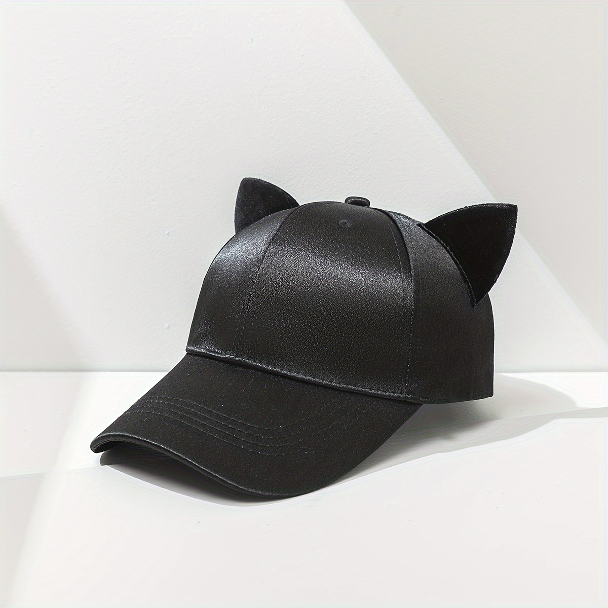 chic womens baseball cap cat ears adjustable Temu Kuwait