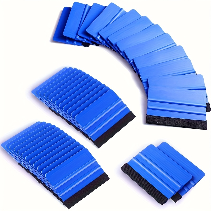 TEMU Set di 24 spatole in , dimensioni 4 pollici, con bordo in . Queste raschiette in plastica ideali per la rivestitura in , la rimozione di